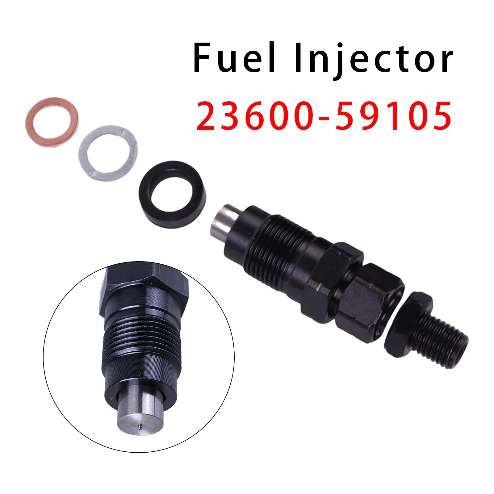 23600-59105 Fuel Injector Assembly for Toyota 3L 2.8L Hilux Hiace