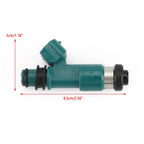 Fuel Injector 15710-65J00 Compatible with 2007-2010 Suzuki SX4 2.0L Single Unit
