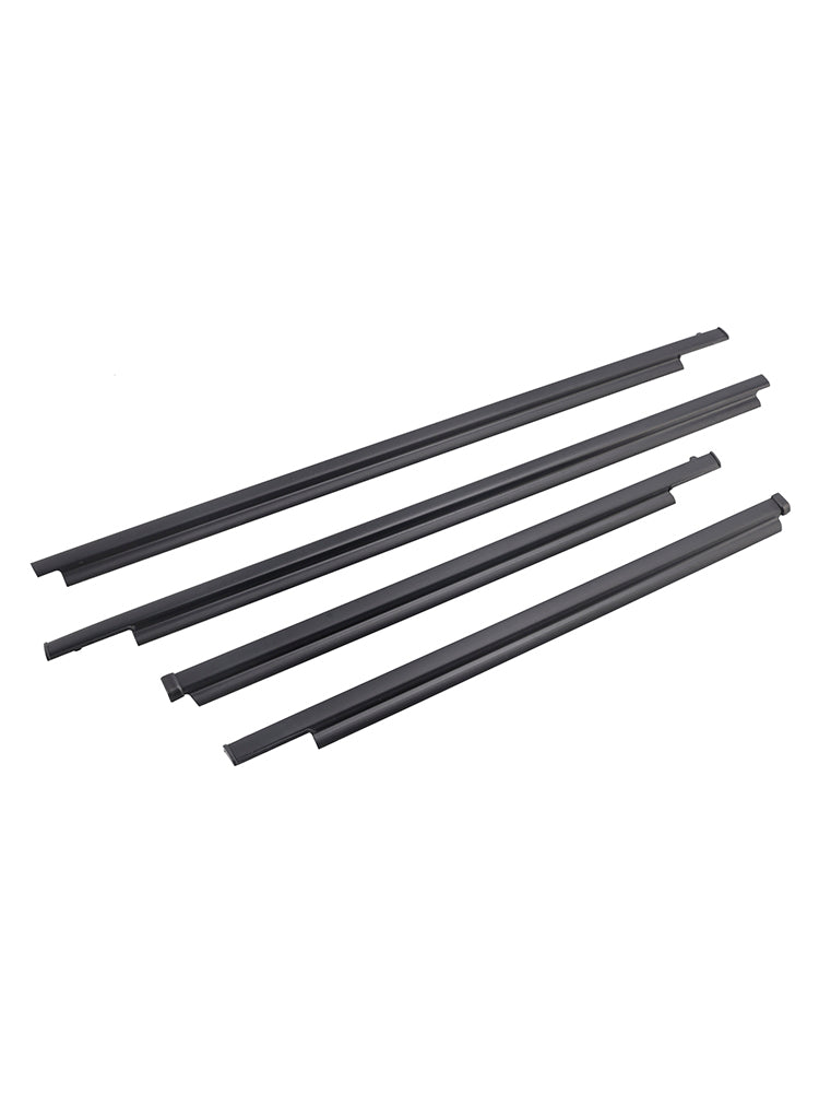 4Runner 4-Door Glass Weatherstrip Outer Molding Belt Set 1996-2001 Toyota 4-Piece