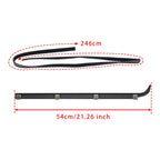1987-1997 Ford F250 Front Door Window Weatherstrip Sweep Seal 4 Piece Set with 2 Piece Seal Kit