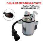 12V Fuel Shutoff Solenoid for Deutz 1011 2011 Engines 0428-7583 0428-7116