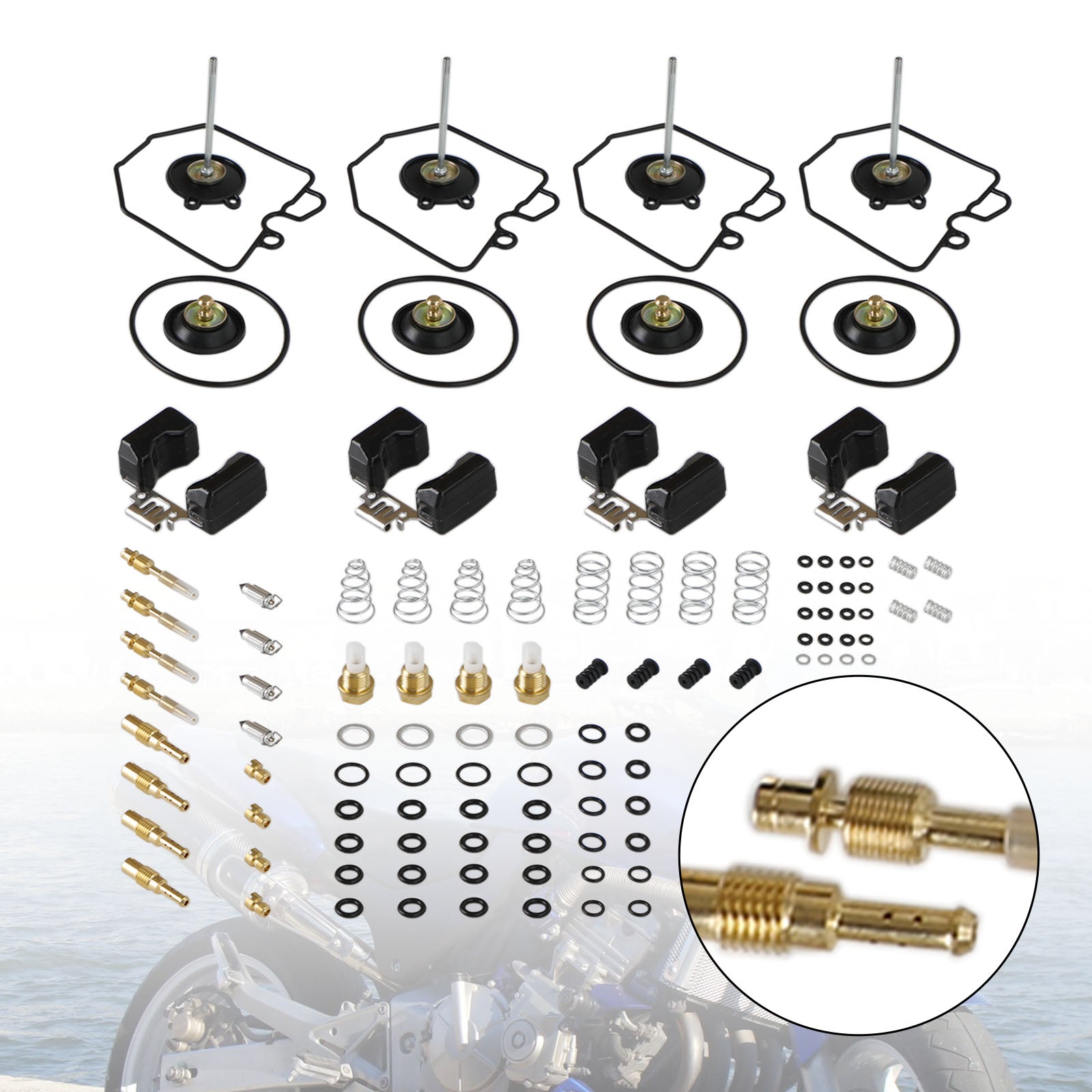 Honda Goldwing 1100 GL1100 Carburetor Repair Kit 1980 1981 1982 1983