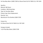 Nissan Patrol GU Y61 1997-2001 TB45E 4.5L Mass Air Flow Sensor 22680-37J00