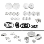 18-Piece Precision CNC Aluminum Side Frame Protection Caps for BMW R1200GS 2013-2019
