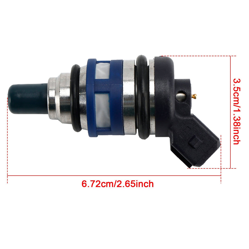 1989-1996 Nissan 300ZX Z32 Turbo V6 3.0L Individual Fuel Injector 16600-40P07