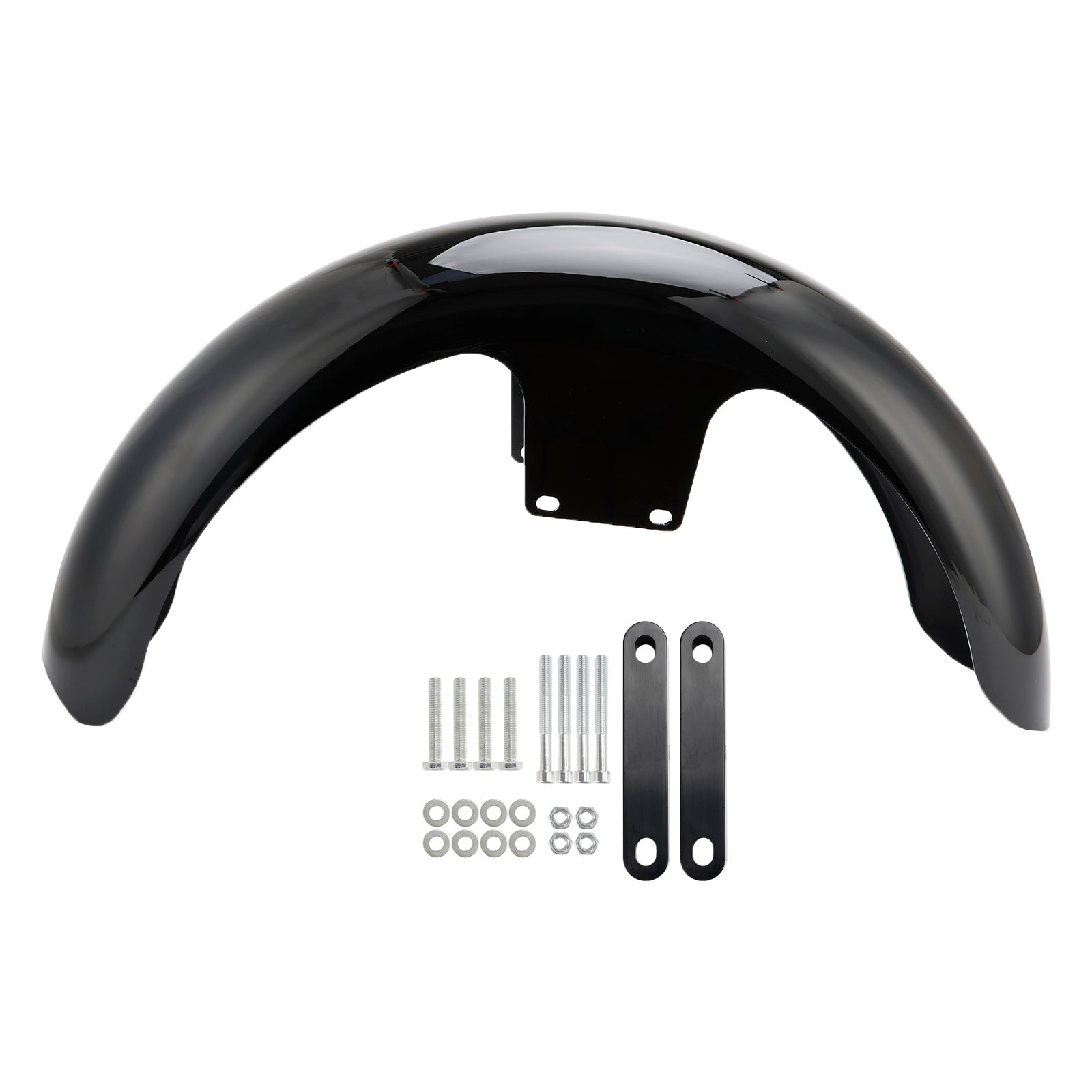 19" Front Fender Wrap ABS For Harley Touring Models Electra Street Road Glide FLHT FLHR Baggers