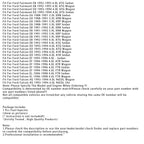 OEM Fuel Injector 0280150790 Single Unit for Holden Statesman VS Commodore Ford Falcon EL