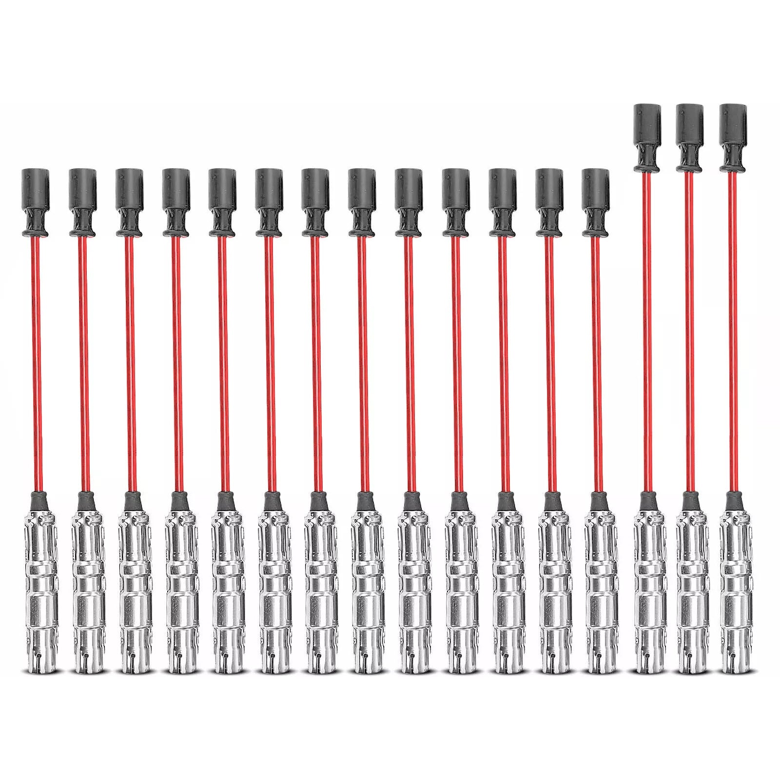 16 Piece Ignition Wire Spark Plug Set for Mercedes Benz ML SLK 320 350 1121500218