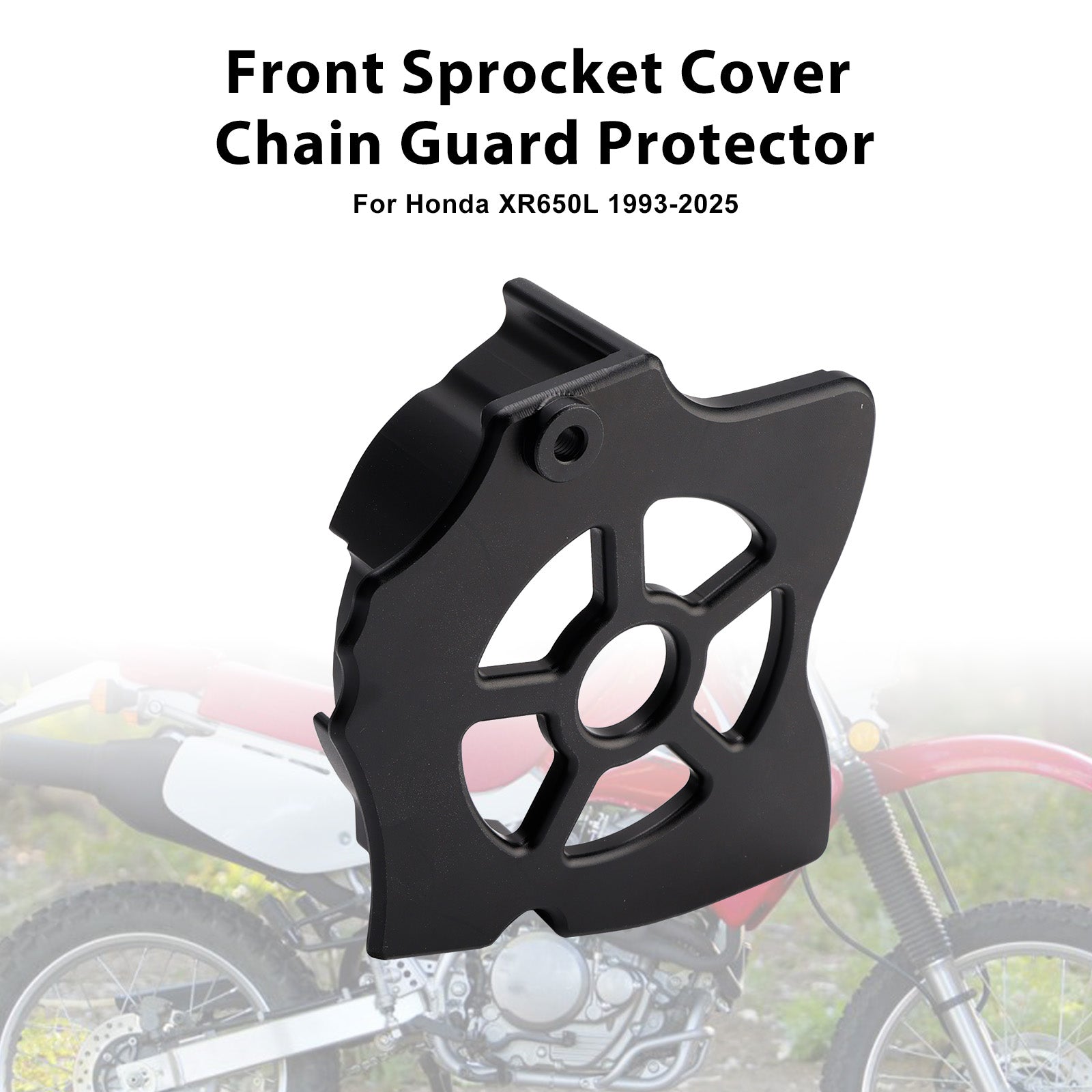 Honda XR650L Chain Guard Front Sprocket Protector Cover 1993-2025