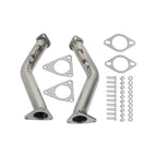 2.5 Inch Exhaust Test Pipes Downpipe Kit for Infiniti Q50 Q60 3.7L Engine