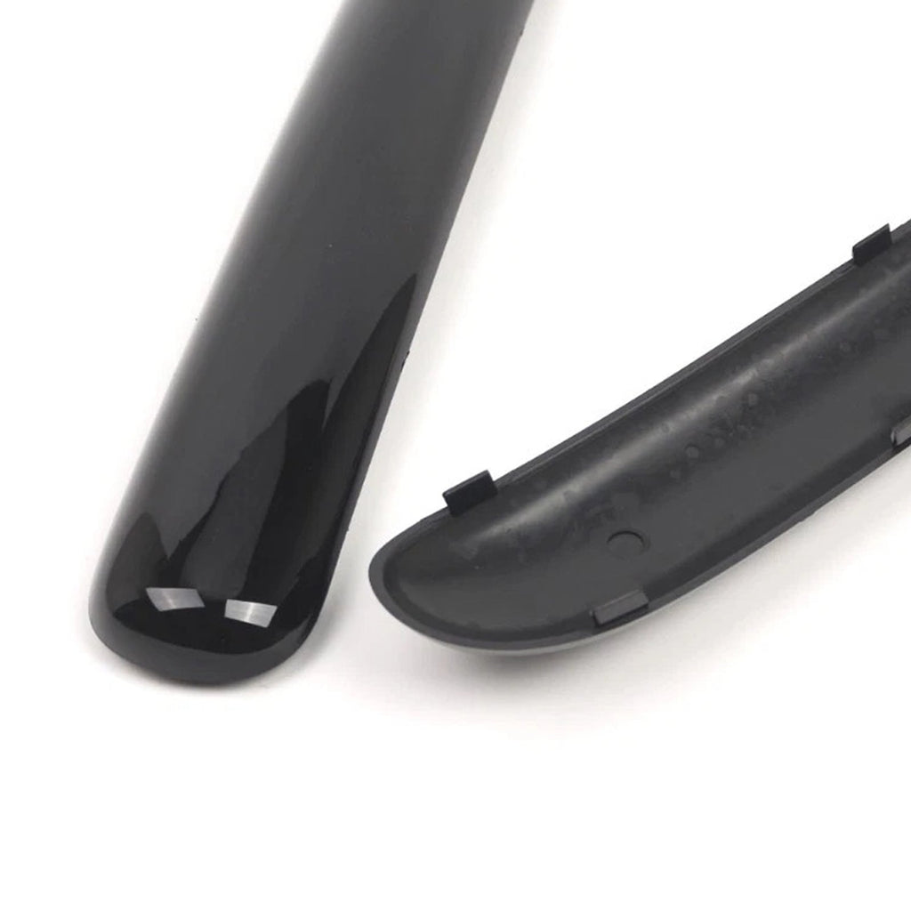 2001-2004 Mini Cooper R50 R52 R53 One Glossy Black Front Bumper Trim Pair Set