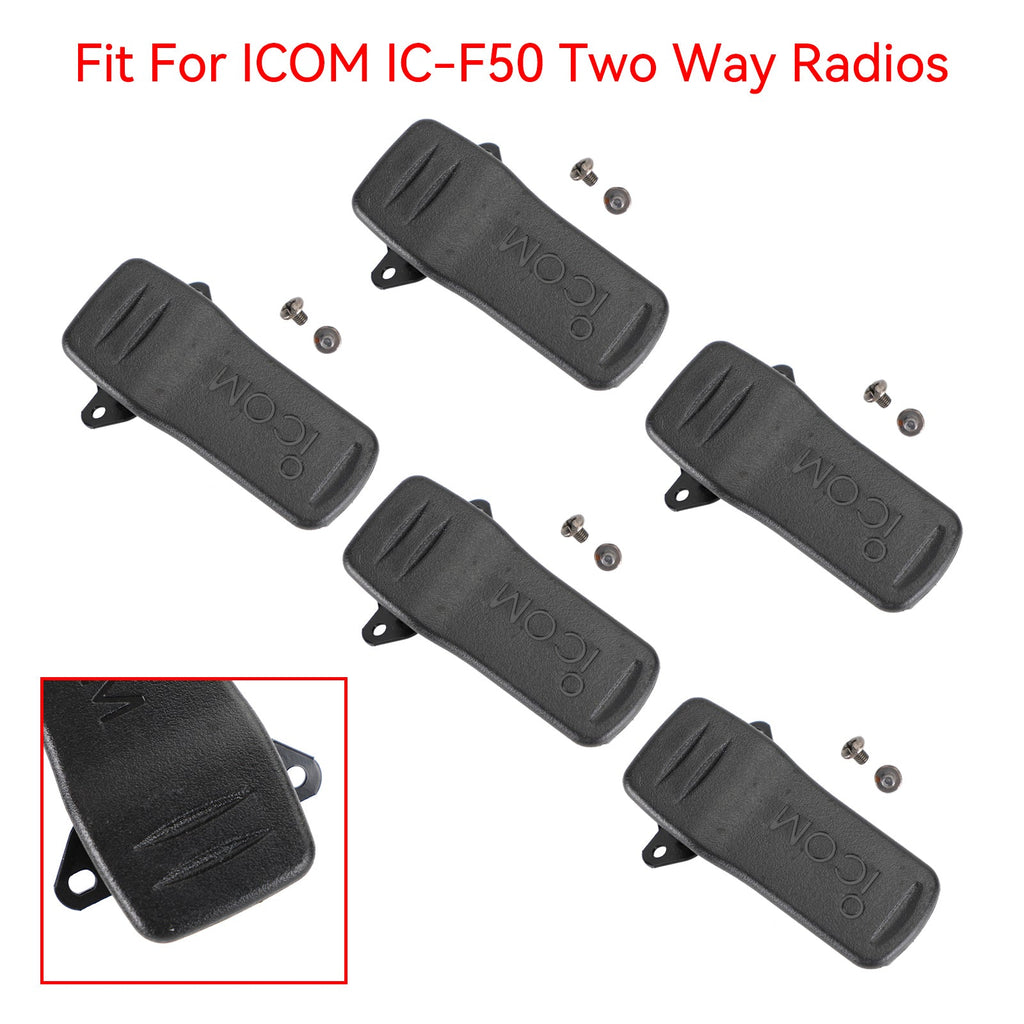 ICOM IC-F50 Walkie Talkie MB-98 Belt Clip Holder 1Pcs or 5Pcs Pack