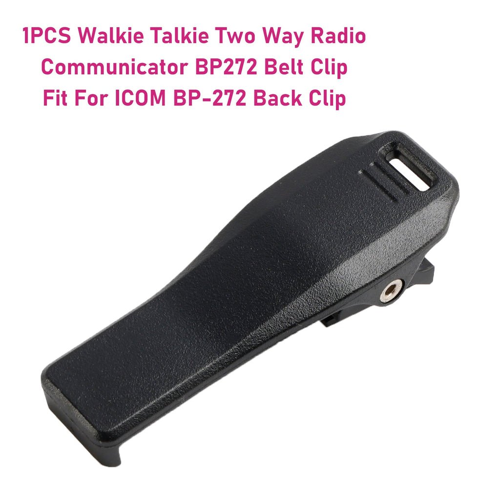 Two Way Radio Belt Clip BP272 Back Clip Attachment For ICOM BP-272 Communicator