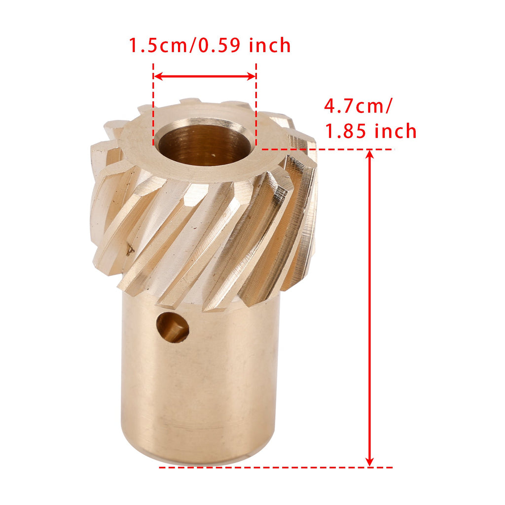 MSD Distributor Gear 410 0.500" Shaft Diameter for Chevy Small and Big Block Engines