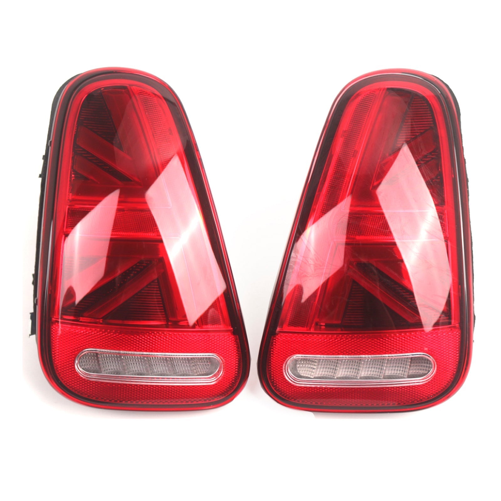 2001-2006 BMW Mini Cooper R50 R52 R53 Replacement LED Tail Lights Pair with Turn Signal Functions