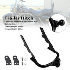 1983-2005 FLHTC Electra Glide Classic Harley Davidson Towing Hitch Ball Mount