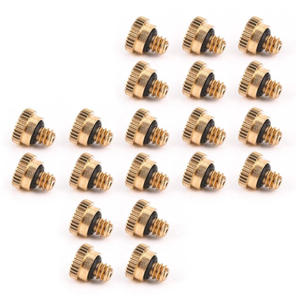 0.012" Brass Cooling System Mist Nozzles Water Sprayer 20/50 Pack