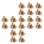 0.012" Brass Cooling System Mist Nozzles Water Sprayer 20/50 Pack