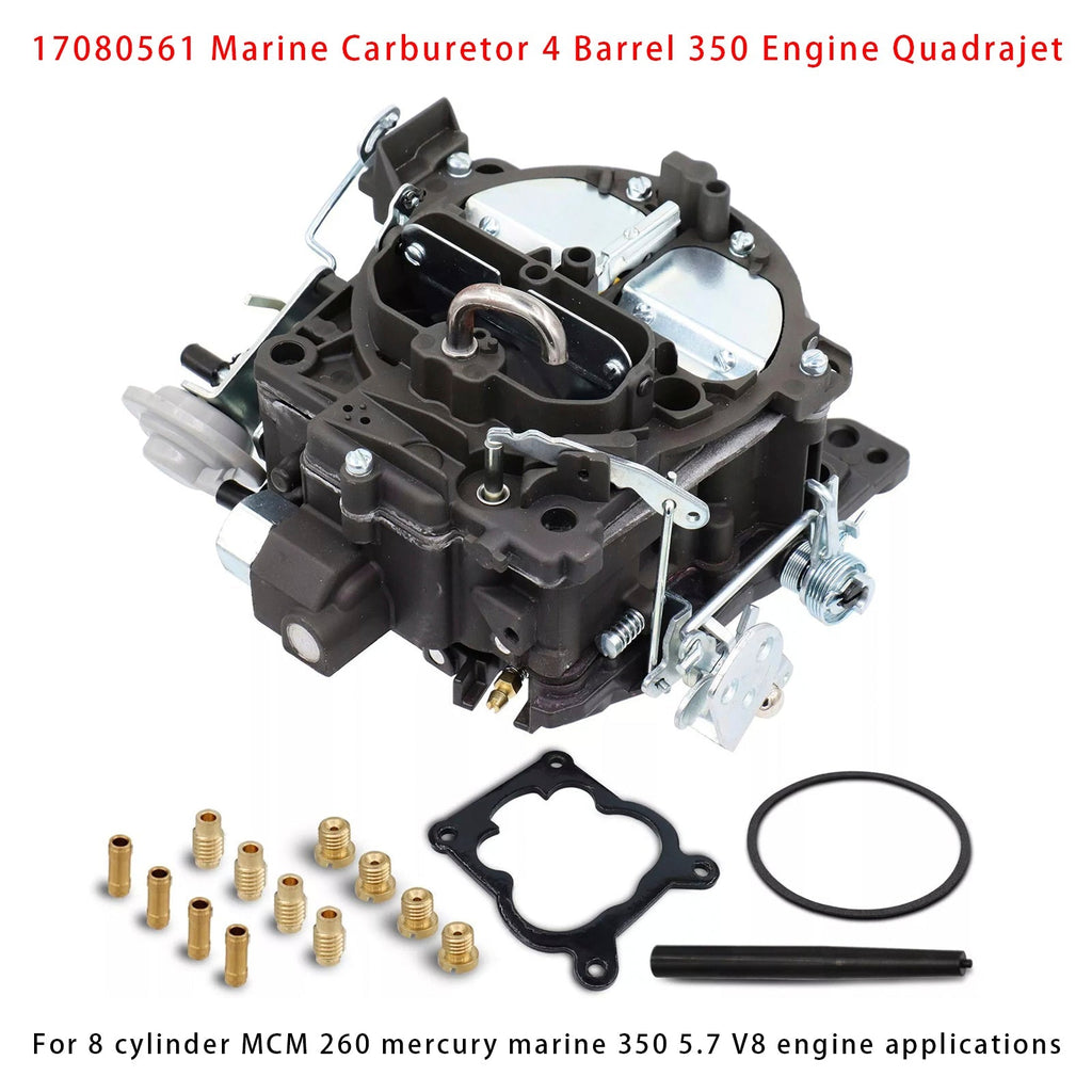 350 Engine Marine 4 Barrel Carburetor Model 17080561