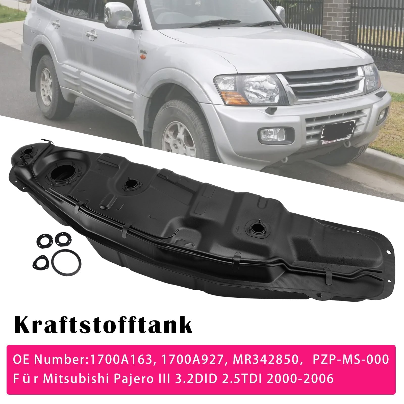 2001-2006 Mitsubishi Pajero III 2.5 TDI Fuel Tank Assembly V6W V7W 1700A163