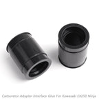 Kawasaki Ninja EX250 ZZR250 GPX250R 1988-1995 Carburetor Intake Boot Set of 2