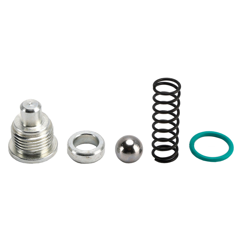 1994-2003 Ford F250 F350 F450 F550 and E250 E350 E450 7.3L Diesel Oil Pump Relief Valve Spring Seals Plug Kit