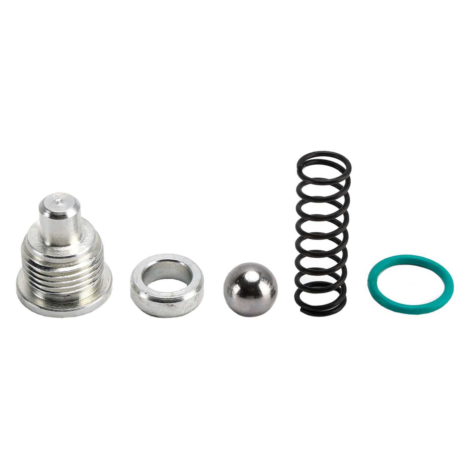 Ford 7.3L Diesel Engine Oil Pump Relief Valve Spring Plug and Seals Kit for F-Series Super Duty and E-Series 1994-2003