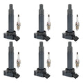 2001-2006 Toyota Sienna 3.3L V6 Ignition Coil and Spark Plug Set 90919-02234 C-528 C1175 GN10536 UF267