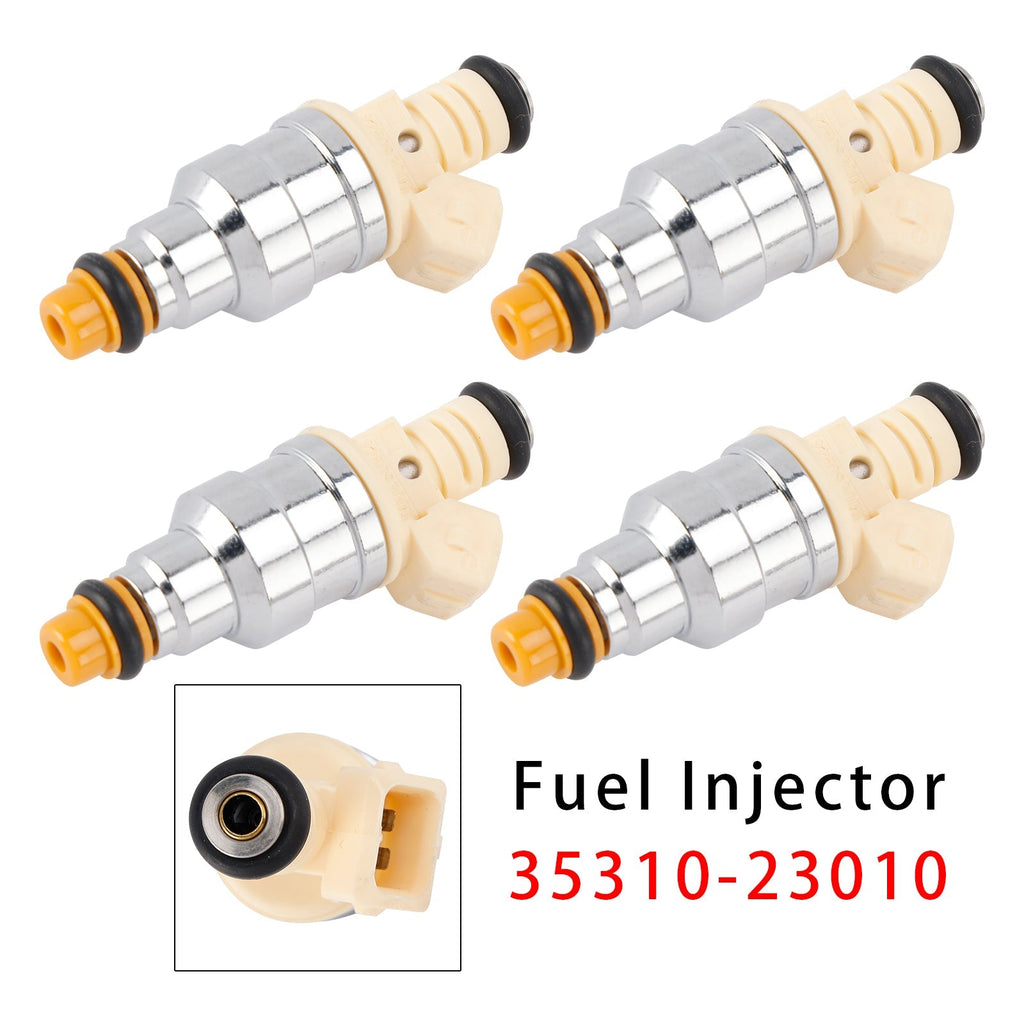 1997 Hyundai Tiburon 4-Piece Fuel Injector Set 1.8L I4 842-12226