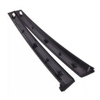 1992-1995 Honda Civic Coupe Hatchback Left Right Door Pillar Sash Trim Garnish Set SLJ-1173A-BK