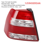 1997 1998 1999 2000 2001 2002 2003 2004 2005 VW Bora Jetta MK4 Sedan Left Tail Light 1J5945095AB
