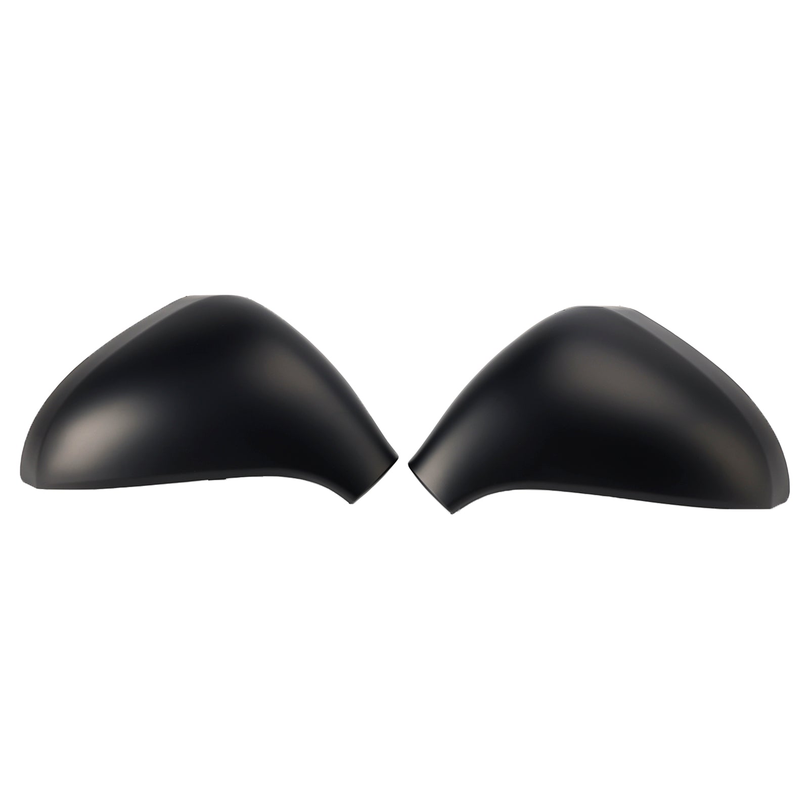 Peugeot 207 Hatchback Rearview Mirror Covers Matte Black Housing 2006 2007 2008 2009 2010 2011 2012 2013 2014 2015