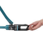 16 Ton Hydraulic Battery Terminal Crimper For Wire Lugs Includes 11 Black Dies