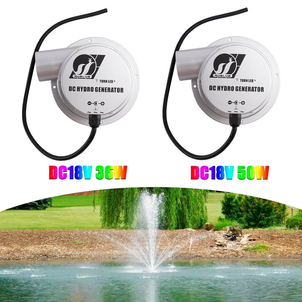 12V Hydroelectric Power Generator with 18V DC Brushless Motor 36W 50W High Efficiency
