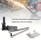 15 to 45 Degree Adjustable Blade Sharpener Tool for Lawn Mower Grinding Equipment