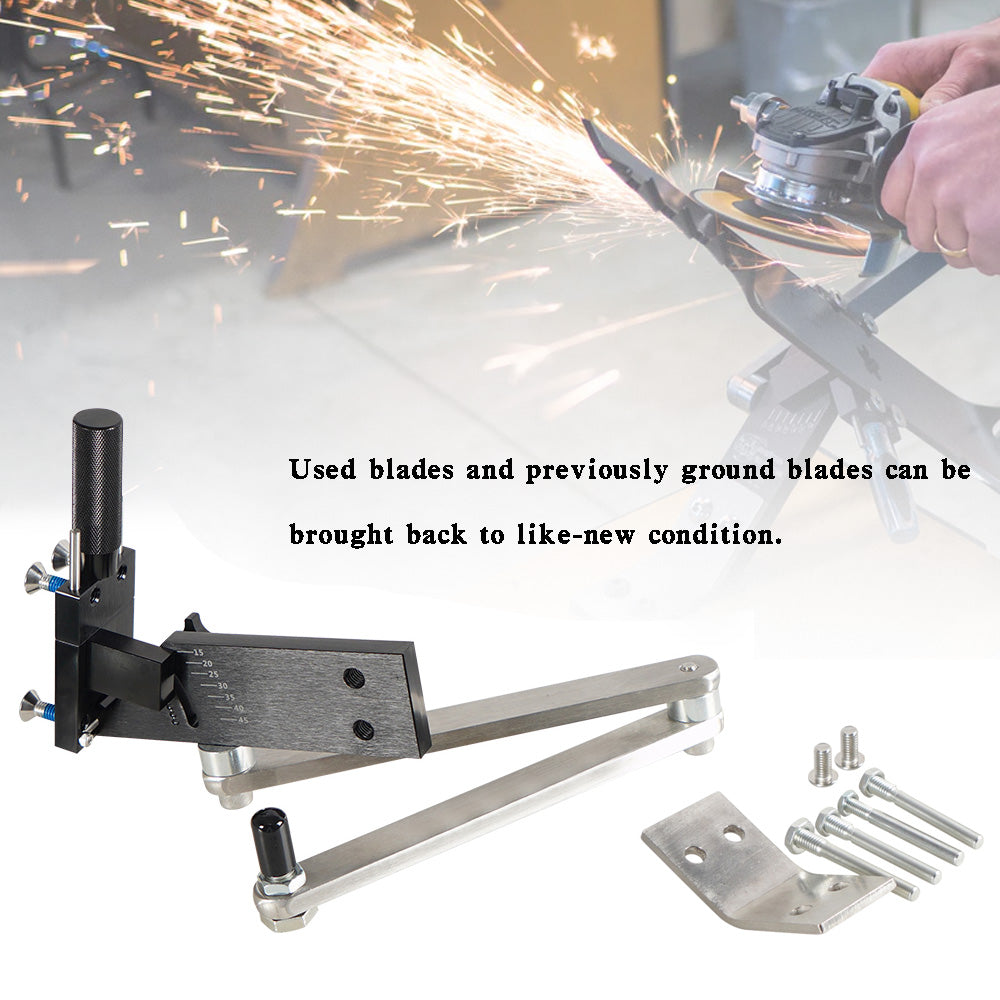 15ï¼-45ï¼ Adjustable Lawn Mower Blade Sharpener Tool For Grinding Machine Fedex express