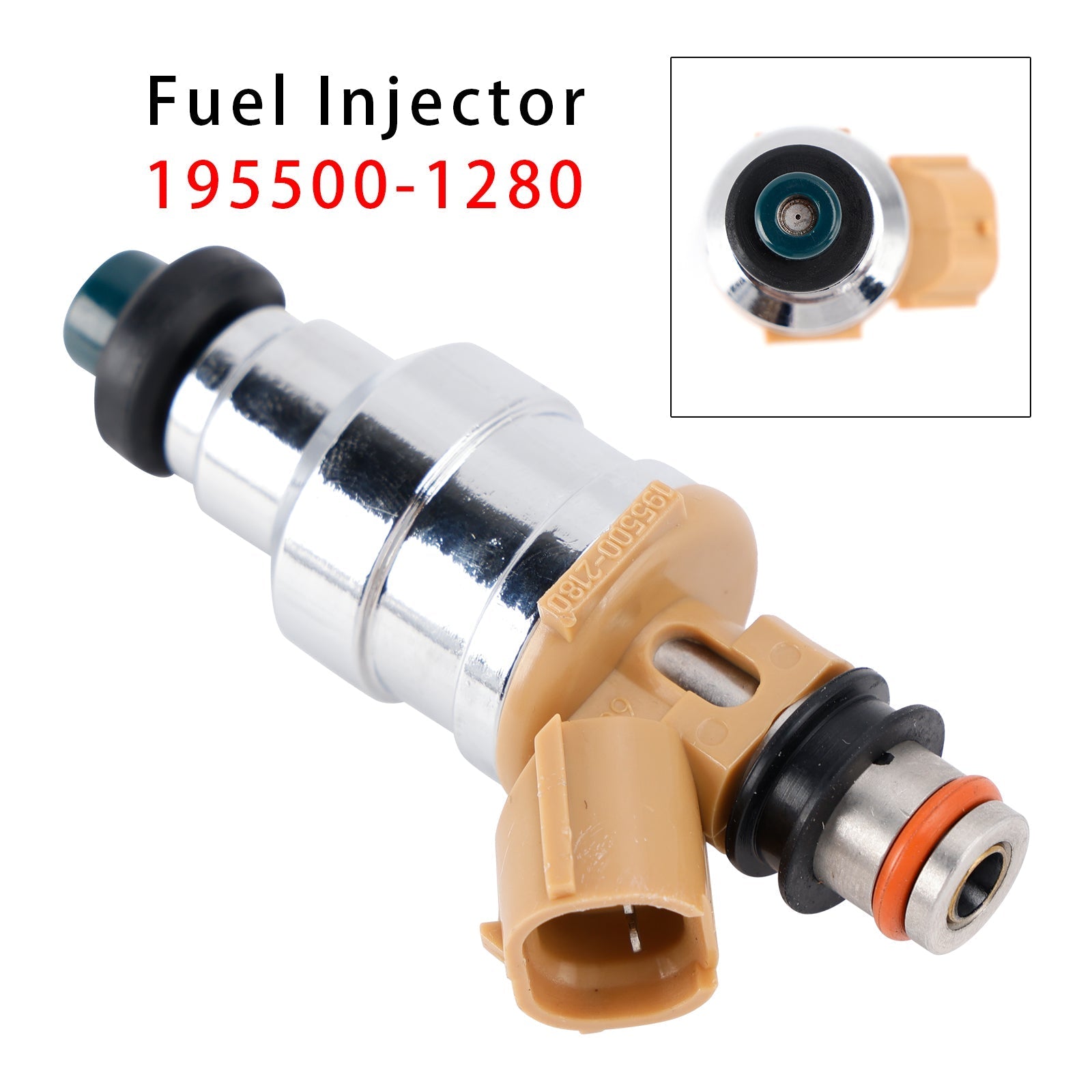 195500-1280 Fuel Injector Compatible with Ford Probe Mazda 626 MX-6 1.6L 2.2L