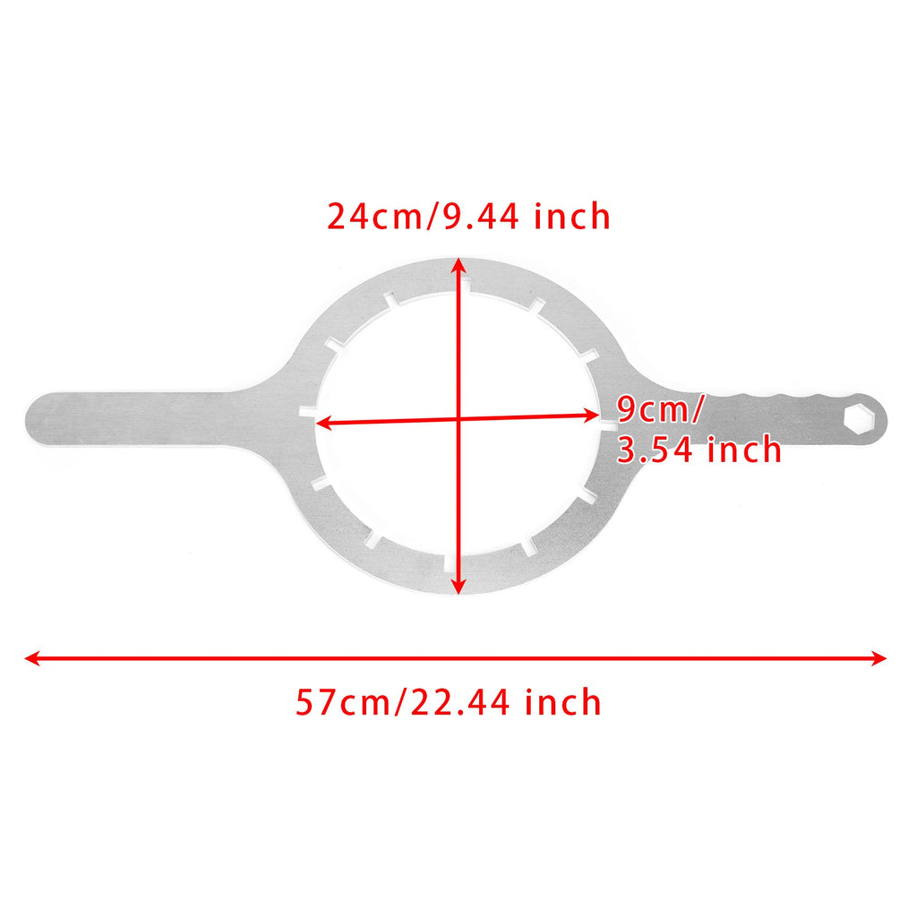 Aluminum 8-1/2 Inch Wrench Tool for TR100C TR140C TR100C-3 TR140C-3 Sand Filter