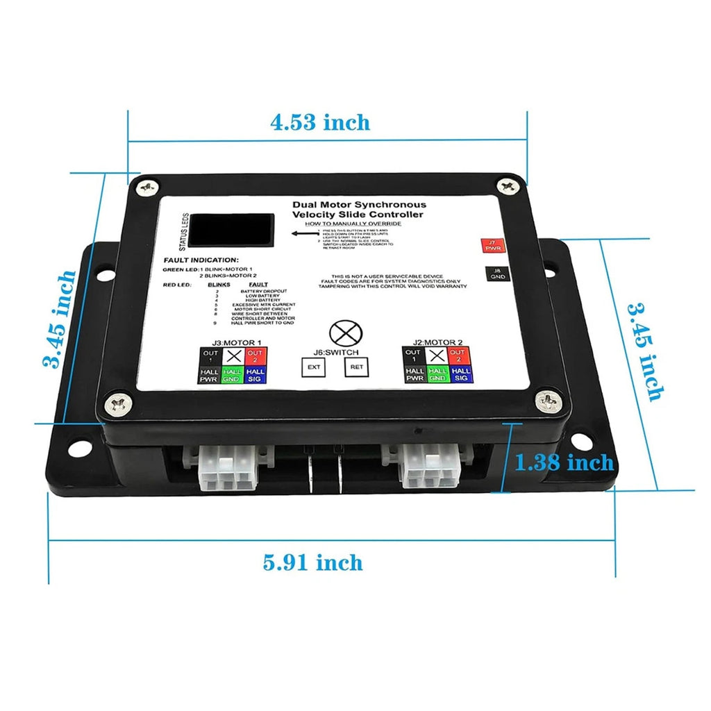13398-D0 Lippert V-Sync II Synchronous Dual Motor Slide Velocity Controller