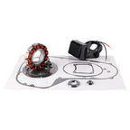 2001 Harley Road King EFI Primary Gasket Kit with Stator Regulator Rectifier 74505-97A 2998799B
