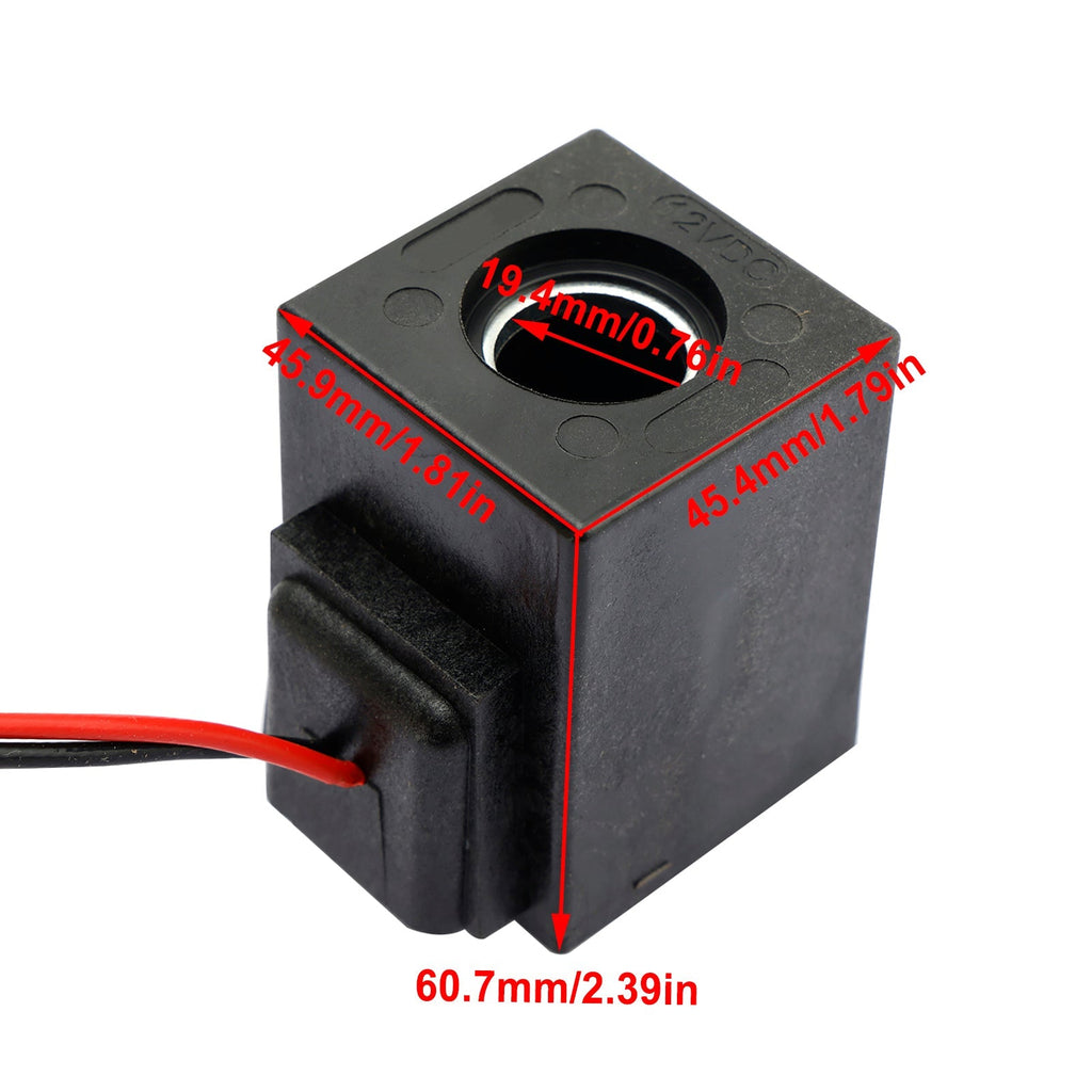190443A1 Solenoid Valve Coil for Case-IH Loader Tractors 570L 580L 580M 586G