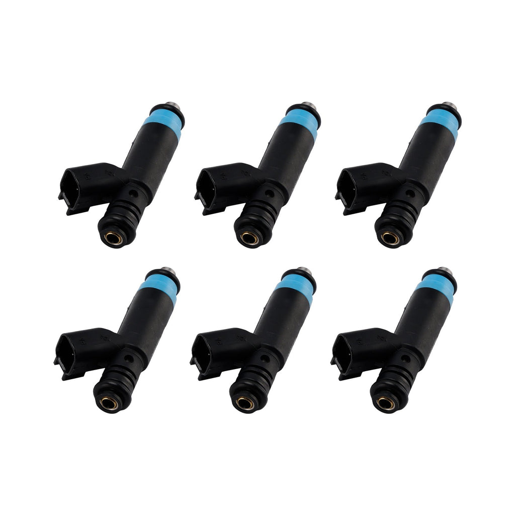 04854181 For Jeep Cheroee/Grand Cherokee/TJ/Wrangler 4.0L I6 1999-2004 RL669938AB 6PCS Fuel Injector