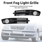 2000-2010 Volkswagen Sharan 7M Front Bumper Grille Fog Light Hole Insert