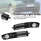 2000-2010 Volkswagen Sharan 7M Front Bumper Grille Fog Light Hole Insert