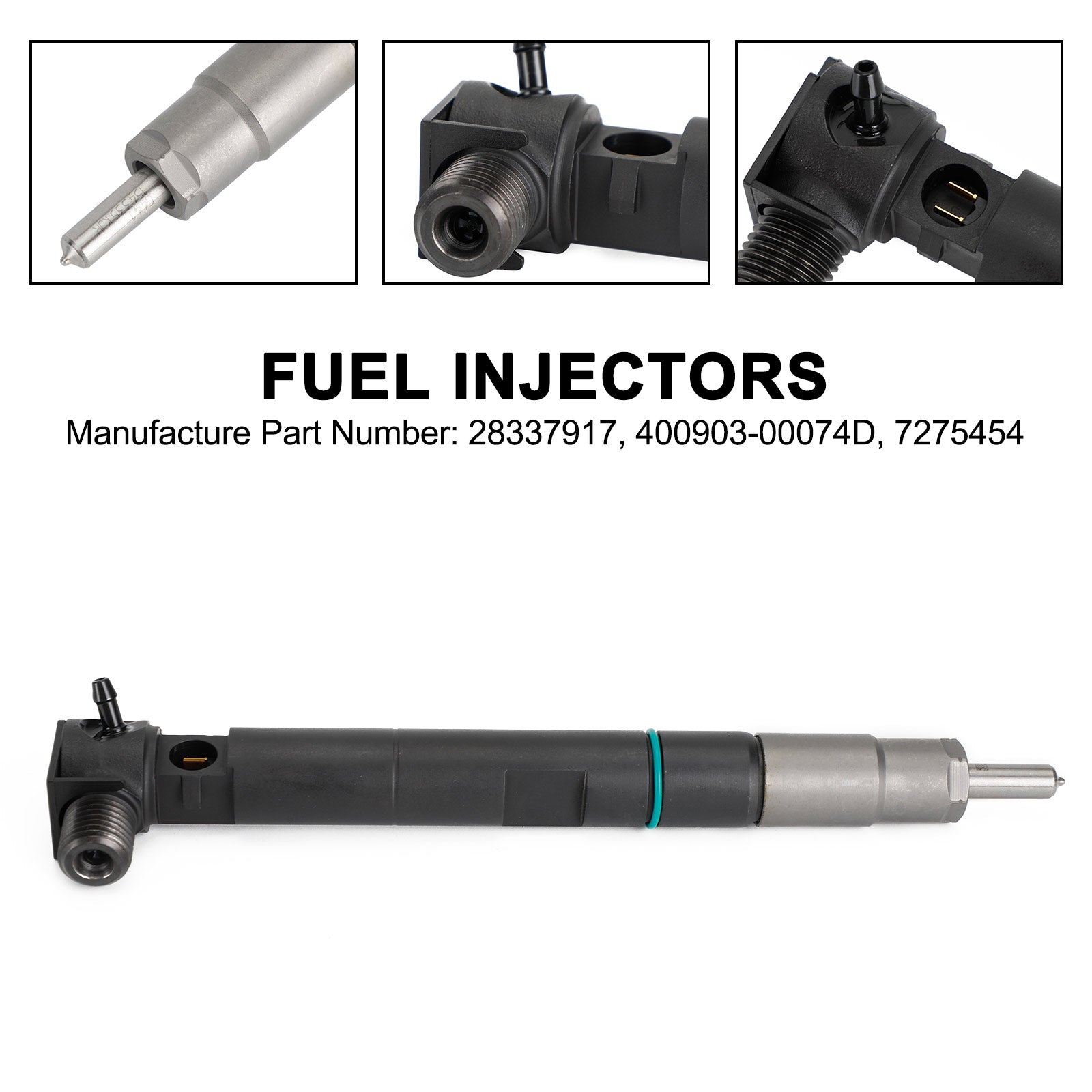 Fuel Injector 400903-00074D for Bobcat Doosan D24 D18 Engine 28337917 Single Unit