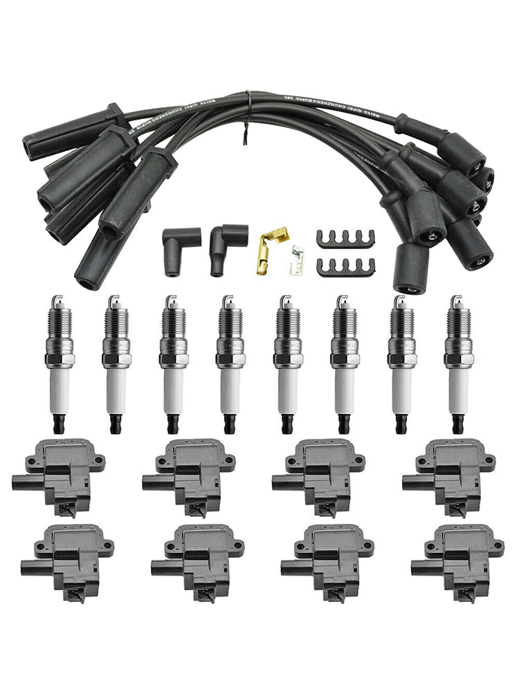2001-2004 Chevrolet CORVETTE Z06 5.7L V8 Ignition Coil Spark Plug Wire Set D580 UF192