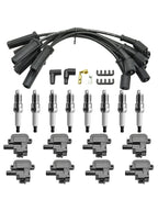 Ignition Coil Spark Plug Wire D580 UF192 for 2001-2003 Workhorse P32 W20 W22 8.1L V8