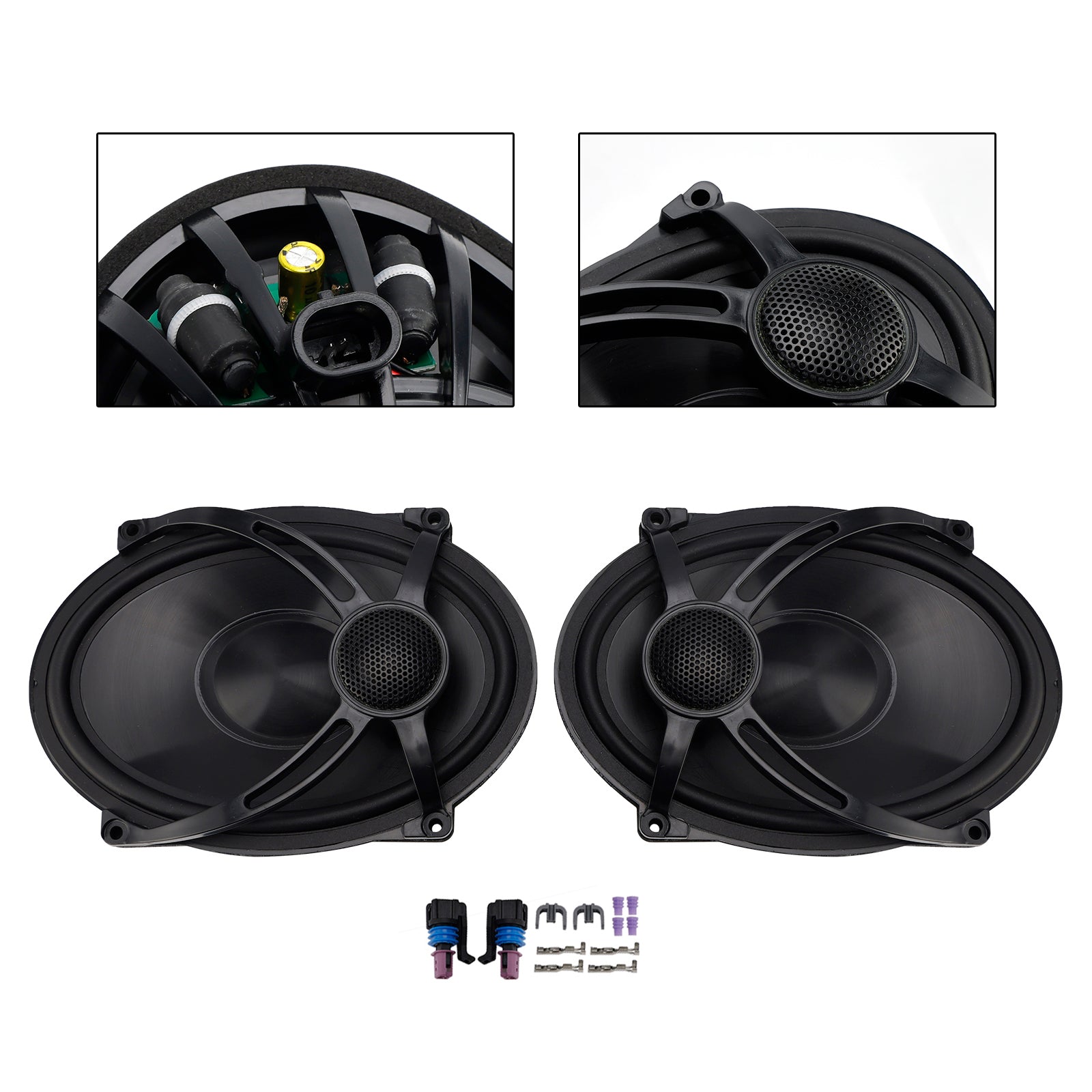 FLHR Road Glide Touring 1994-2024 Dual 5"X7" Saddlebag Speaker System