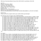 04/2018-08/2020 Land Rover Range Rover Velar (L560) 3.0 D275 SDV6 4x4 SUV Diesel PM Sensor Particulate Matter Sensor HJ32-5H310-AA 204DTD