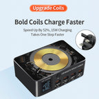 140W Intelligent PD100W Notebook Fast Charger Multi-Port USB Power Supply UK